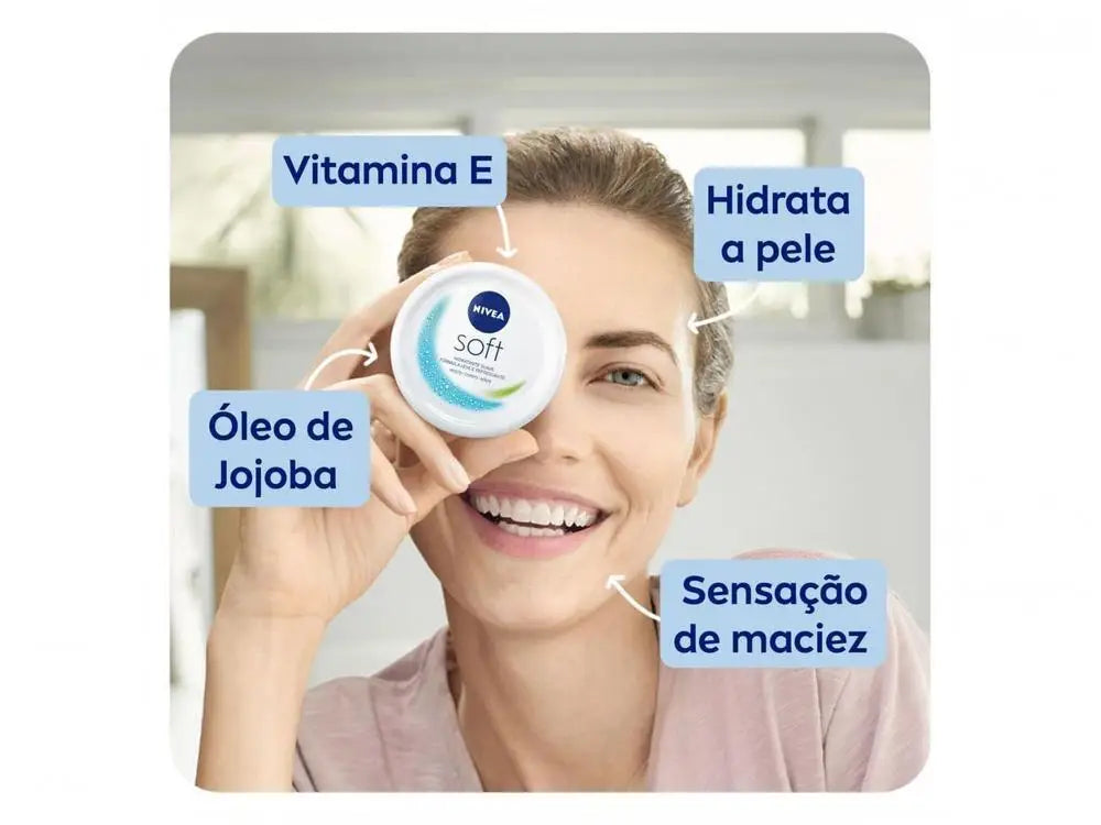 Creme Hidratante Corporal Nivea Soft 97g