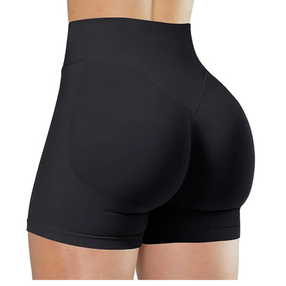 Shorts de Yoga de Cintura Alta para o Verão