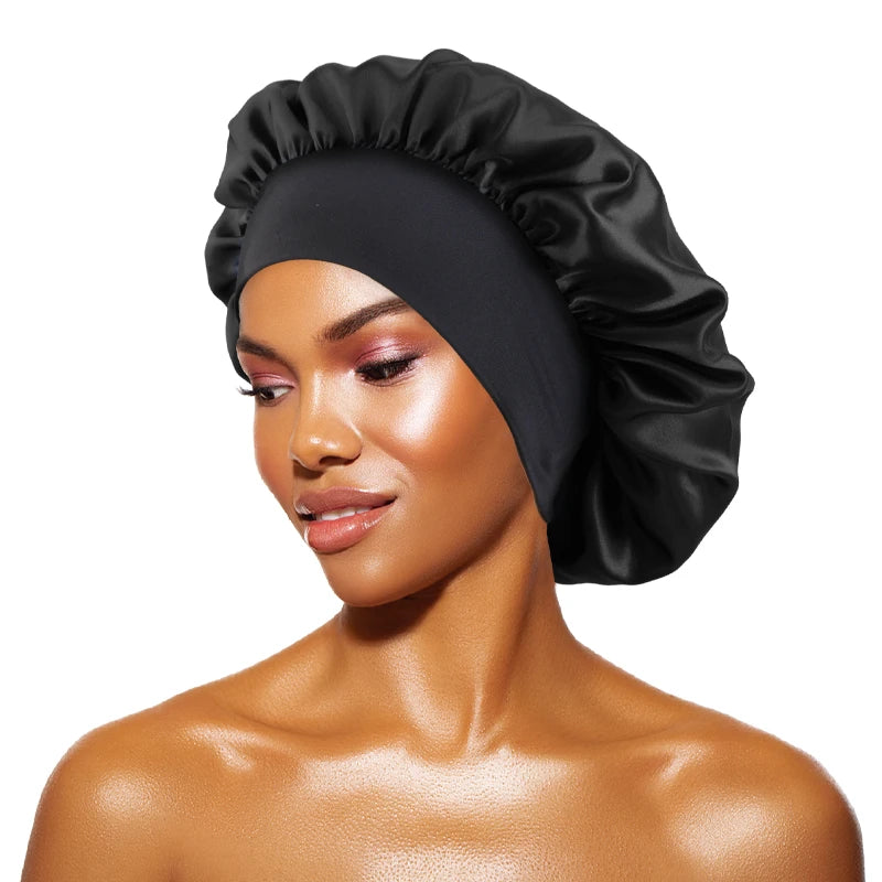 Touca para Cuidados com o Cabelo - Confortável e Ideal para Banho, Dormir