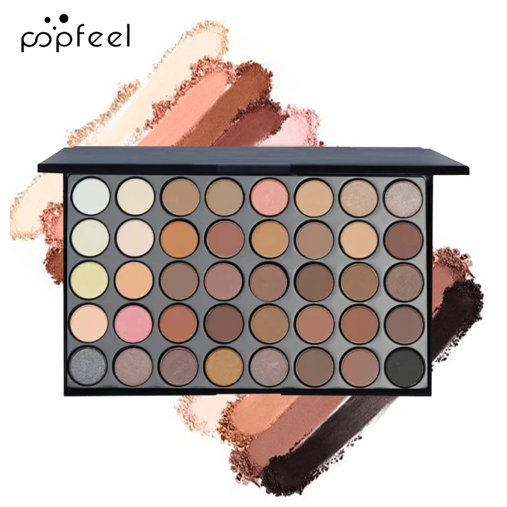 Conjunto de Maquiagem para Olhos, Paleta de Sombras, Delineador, Máscara para Cílios, Lápis para Sobrancelhas