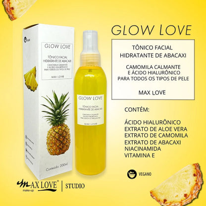 Kit Completo Glow Love Abacaxi Max Love