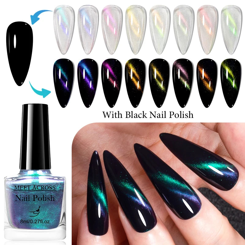 Esmalte Magnético Laser 9D Secagem Rápida sem Enxágue