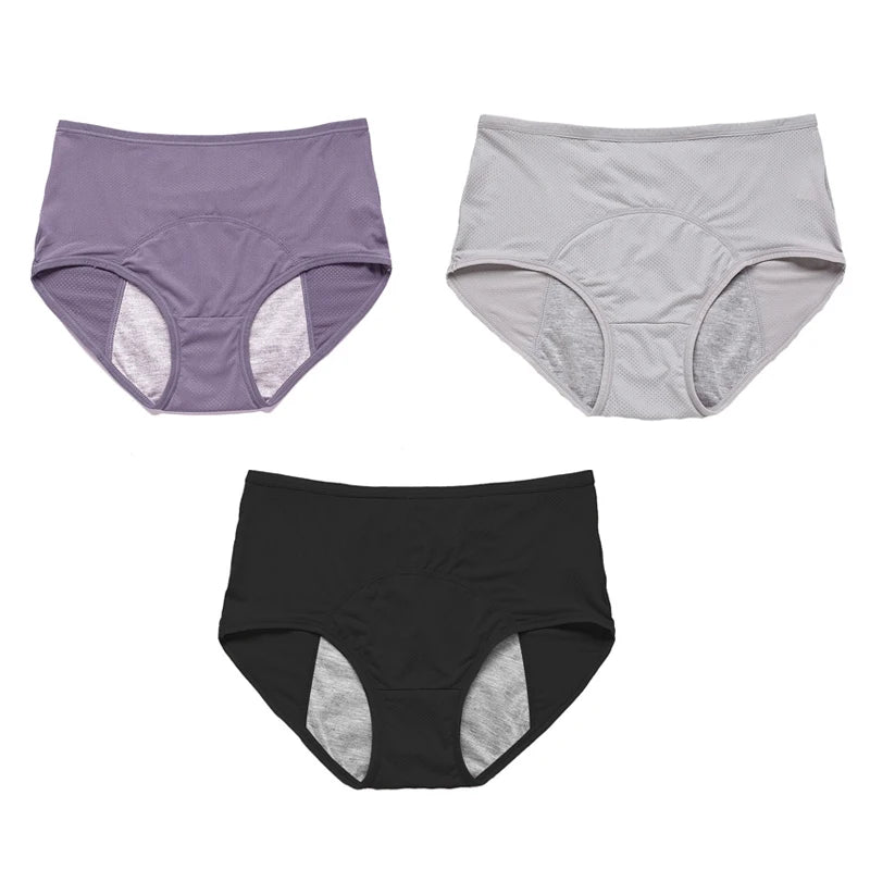 Calcinha Absorvente à Prova de Vazamento Período Fisiológico