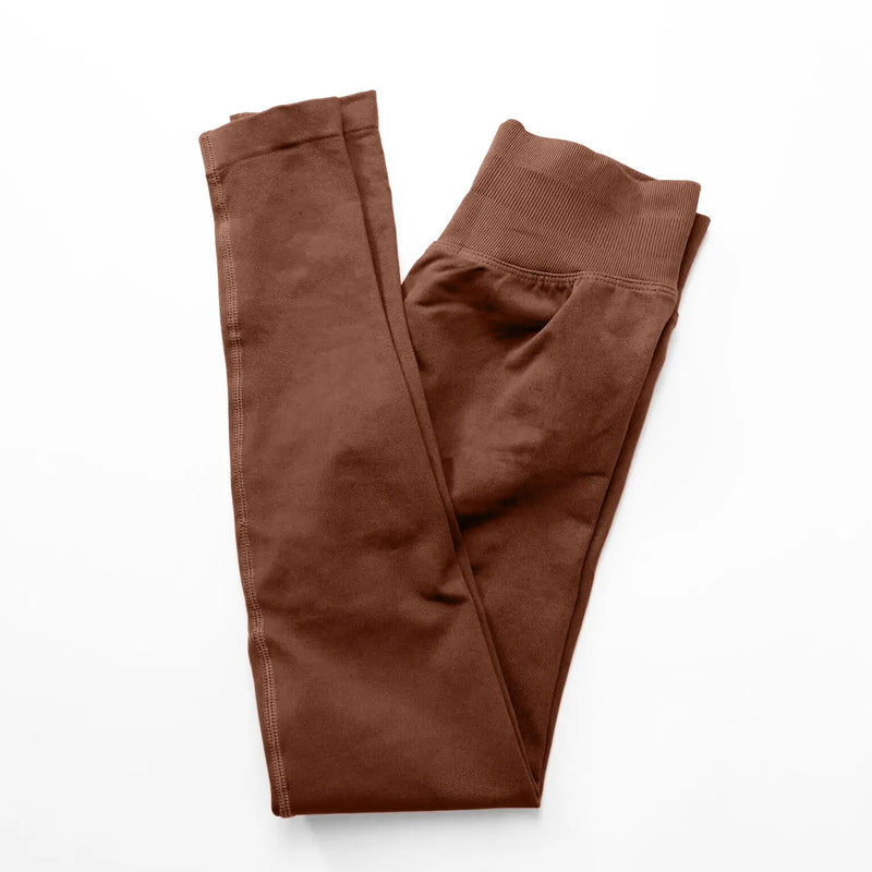Leggings Esportivas sem Costura de Baixo Impacto