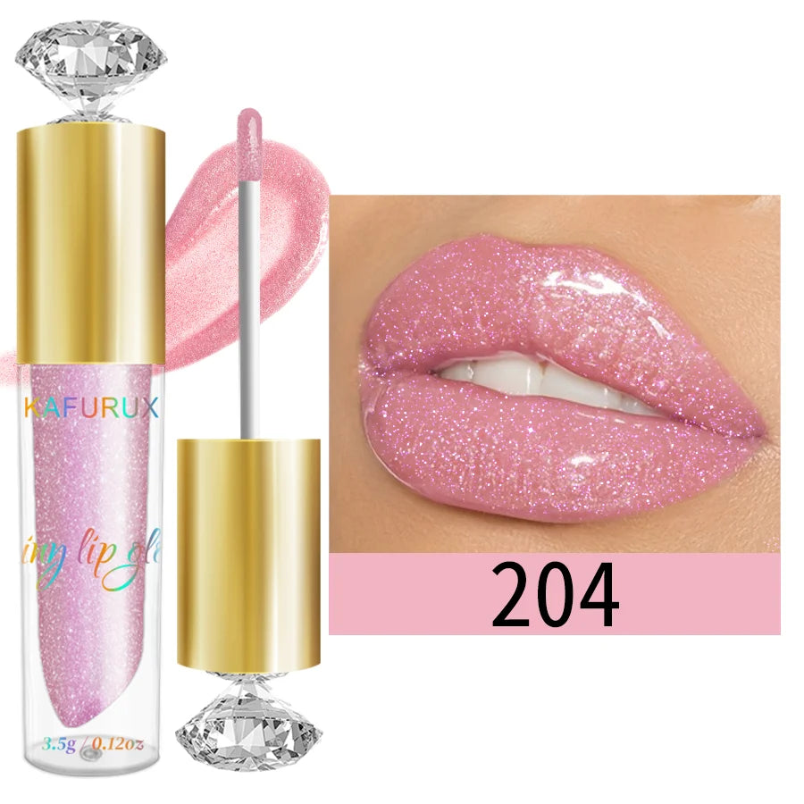 Hidratante Labial Diamante Brilhante 9 Cores