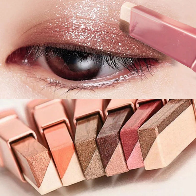 Sombra em Bastão Duas Cores - Tridimensional Natural sem Tirar a Maquiagem
