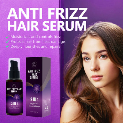 Anti Frizz Serum Nutre 60ml Reparação, Alisamento e Hidratação para os seus Cabelos