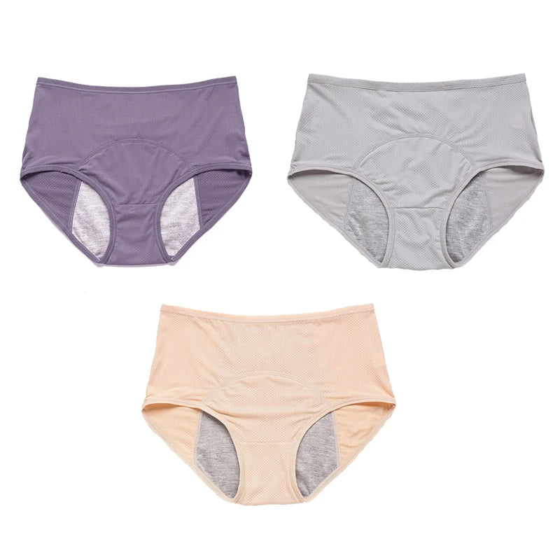 Calcinha Absorvente à Prova de Vazamento Período Fisiológico