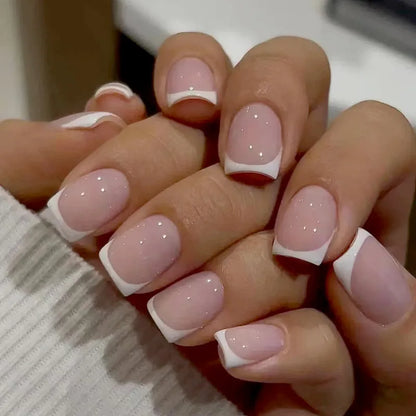 24 Unhas Postiças + 1 Lixa de Unhas + 1 Cola Gelatinosa