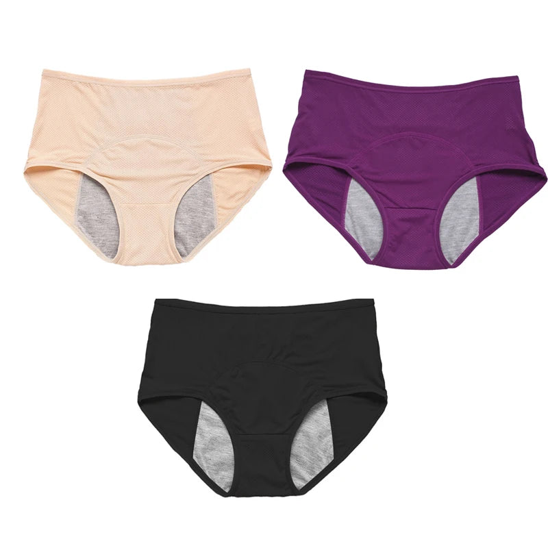 Calcinha Absorvente à Prova de Vazamento Período Fisiológico