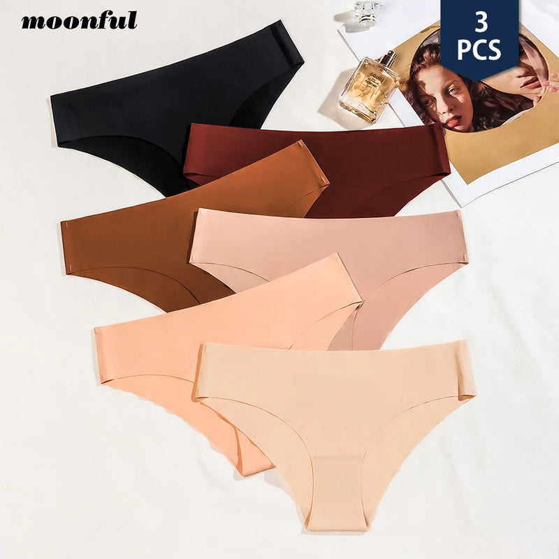 Conjunto Calcinha sem Costura para Mulher Respirável Cintura Baixa