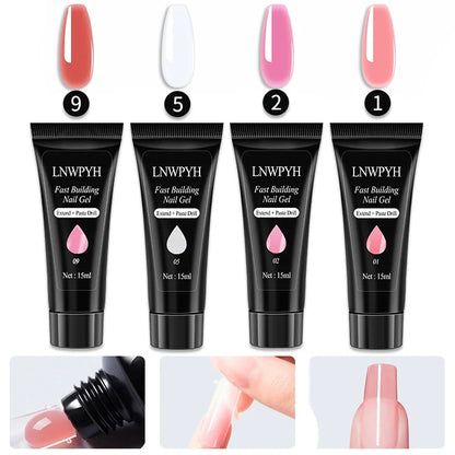 Kit e Acessórios para Unhas - Esmalte, Broca Elétrica, Máquina de Secagem, Lâmpada UV