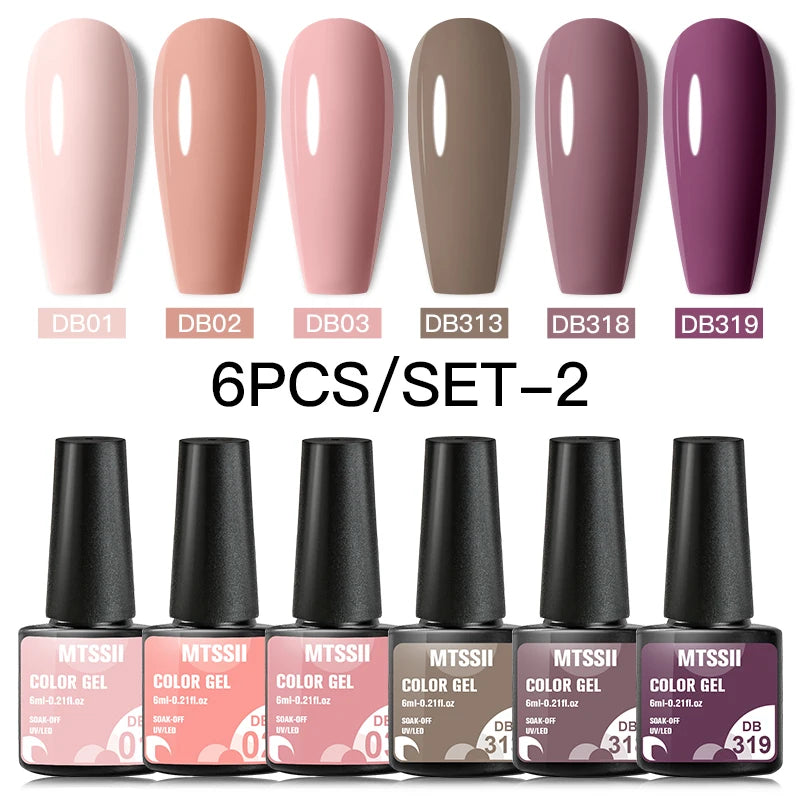 Unhas de Gel Polonês Definir Kits de Base Top Coat Verniz Soak Off Gel UV LED Semi Permanente