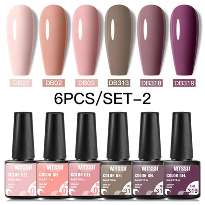 Unhas de Gel Polonês Definir Kits de Base Top Coat Verniz Soak Off Gel UV LED Semi Permanente