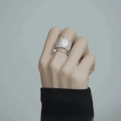 Anel de Prata Esterlina 925 - Luxo e Alta Qualidade