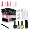 Kit Alongamento de Unha Polygel Cabine Gel Molde F1