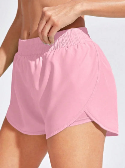 Shorts de Yoga Femininos, Leggings Elásticas para Treino e Corrida