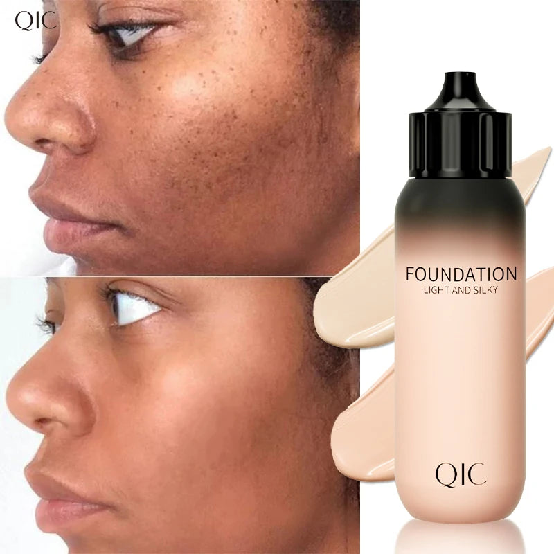 Base Líquida à Prova d´água - Controle de Oleosidade, Corretivo Hidratante, Creme para Acnes