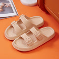 Chinelo Moda Fivela Grossa Plataforma - Super Confortável, Flexível e Excelente para o dia