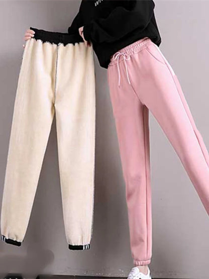 Leggings Femininas de Lã Inverno 2025