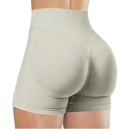 Shorts de Yoga de Cintura Alta para o Verão