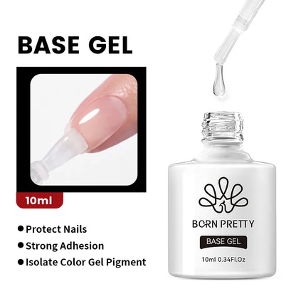 Gel de Borracha 10ml Born Pretty Reforço para Unhas