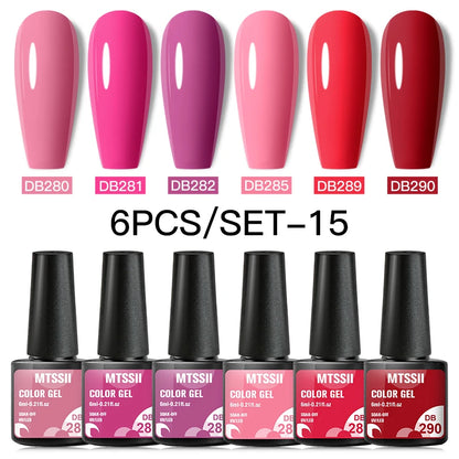 Unhas de Gel Polonês Definir Kits de Base Top Coat Verniz Soak Off Gel UV LED Semi Permanente
