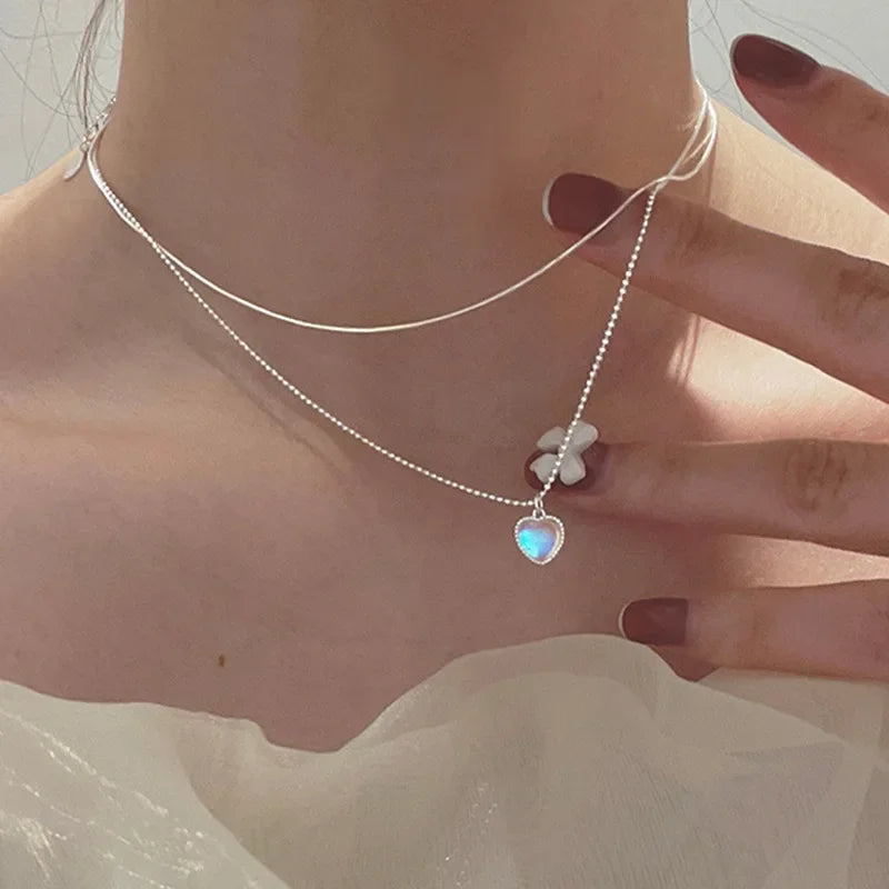 Colar Redondo de Três Camadas de Prata Esterlina 925 - Charme, Elegância, Estilo