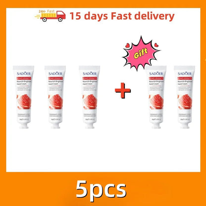 Creme Reparador para as Mãos, Anti Rugas, Anti Ressecamento, Anti Rachaduras