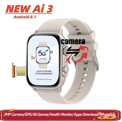 Relógio Inteligente Ultra AI 3 4G com cartão Sim