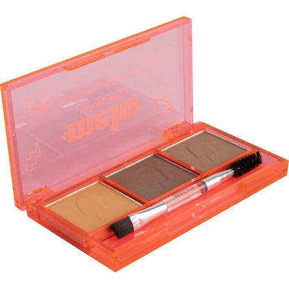 Paleta de Sombras para Sobrancelhas Melu Ruby Rose