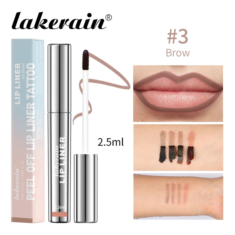 Deliniador Impermeável de Lábios Lip Liner Longa Duração