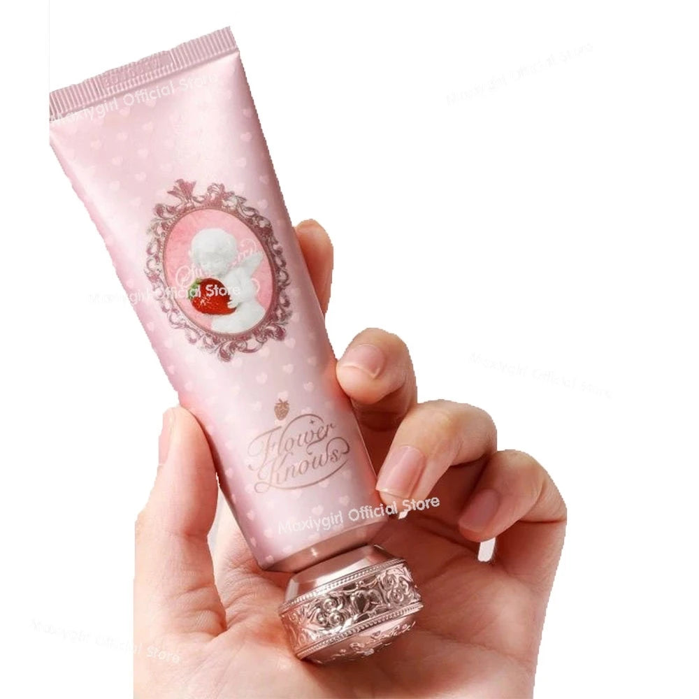 Loção Nutritiva para as Mãos Fragrância de Leite Frutado e Morango