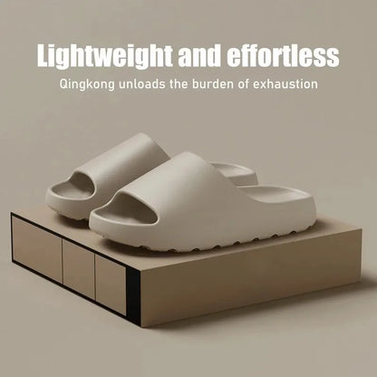 Chinelo de Coco Nuvem com Sola Grossa, Flexível e Macio