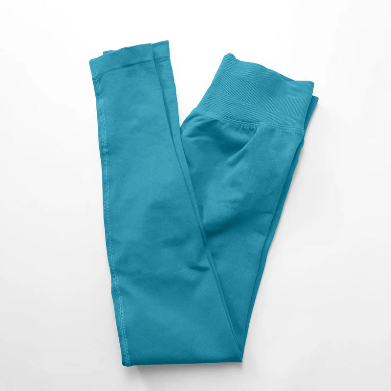 Leggings Esportivas sem Costura de Baixo Impacto