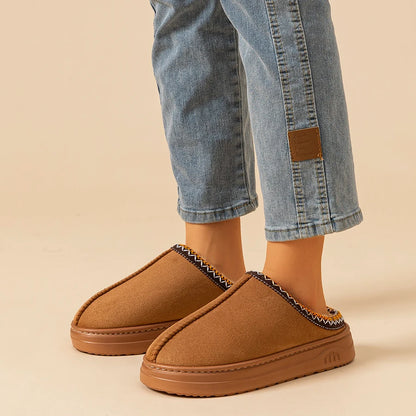 Chinelo Feminino Moda Pele Fuzzy Antiderrapante