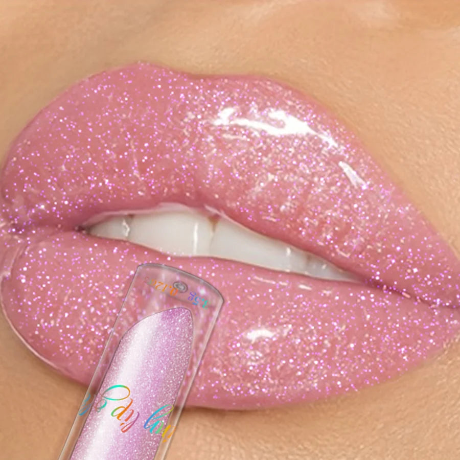 Hidratante Labial Diamante Brilhante 9 Cores