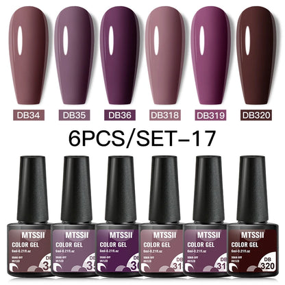 Unhas de Gel Polonês Definir Kits de Base Top Coat Verniz Soak Off Gel UV LED Semi Permanente
