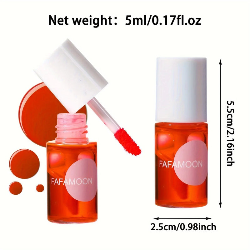 Frutado Labial Impermeável Lip Tint Gloss Hidratante Líquido