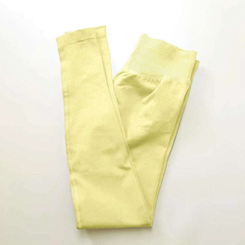 Leggings Esportivas sem Costura de Baixo Impacto