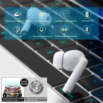 Fones de Ouvido Esportivos sem fio Xiaomi Redmi TWS com Som Estéreo Bluetooth