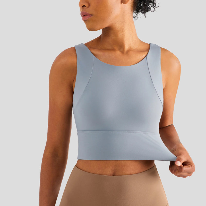 Top Feminino Esportivo de Nylon