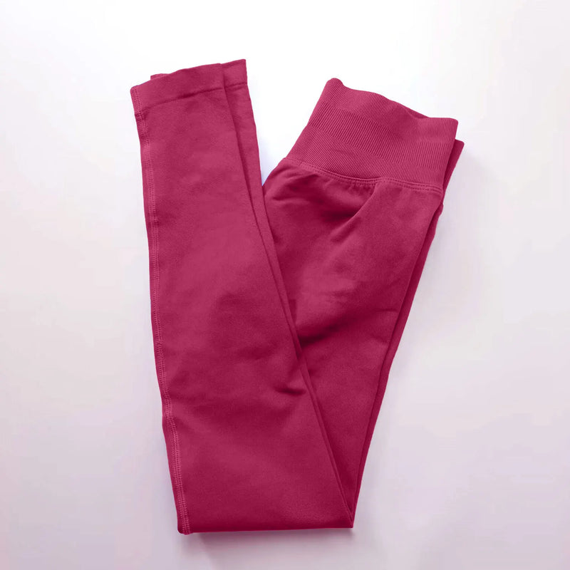 Leggings Esportivas sem Costura de Baixo Impacto
