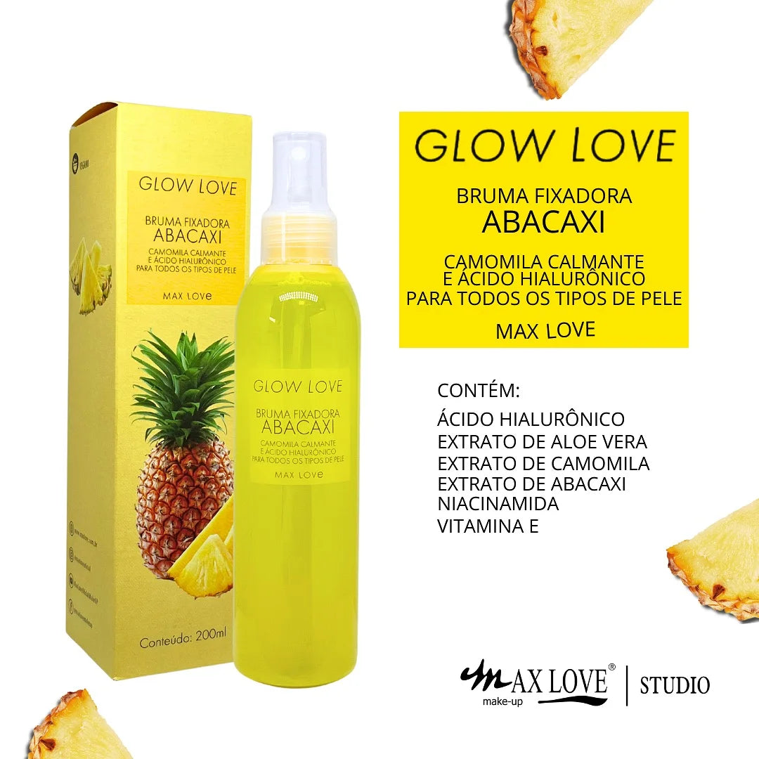 Kit Completo Glow Love Abacaxi Max Love