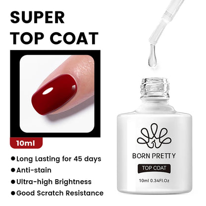 Gel de Borracha 10ml Born Pretty Reforço para Unhas