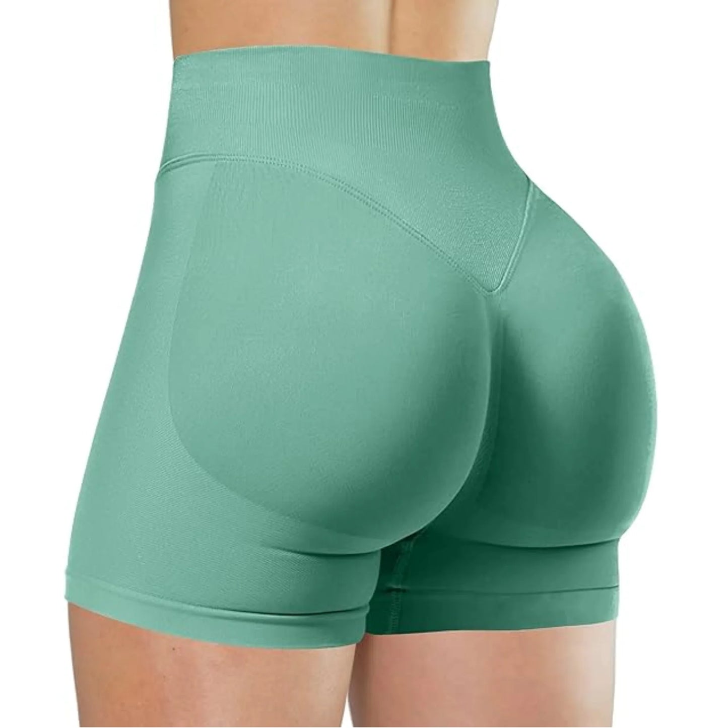 Shorts de Yoga de Cintura Alta para o Verão