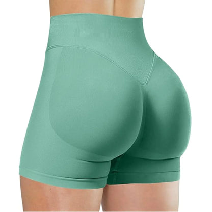 Shorts de Yoga de Cintura Alta para o Verão