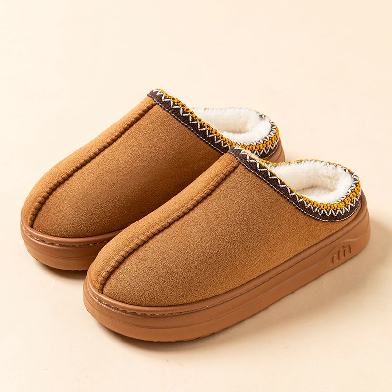 Chinelo Feminino Moda Pele Fuzzy Antiderrapante