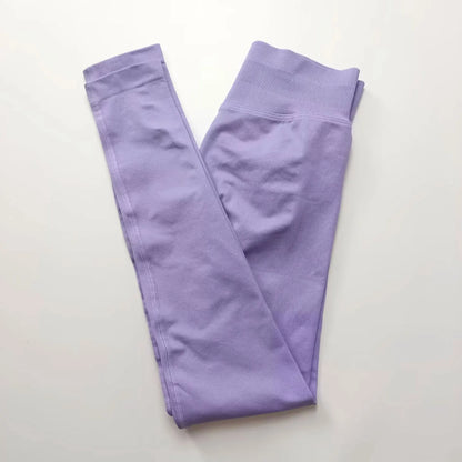 Leggings Esportivas sem Costura de Baixo Impacto