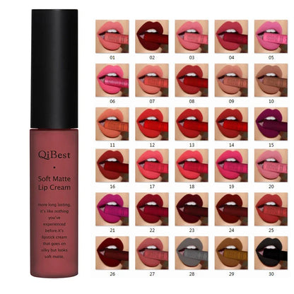 Lipgloss Qibest Longa Duração à Prova D`Água